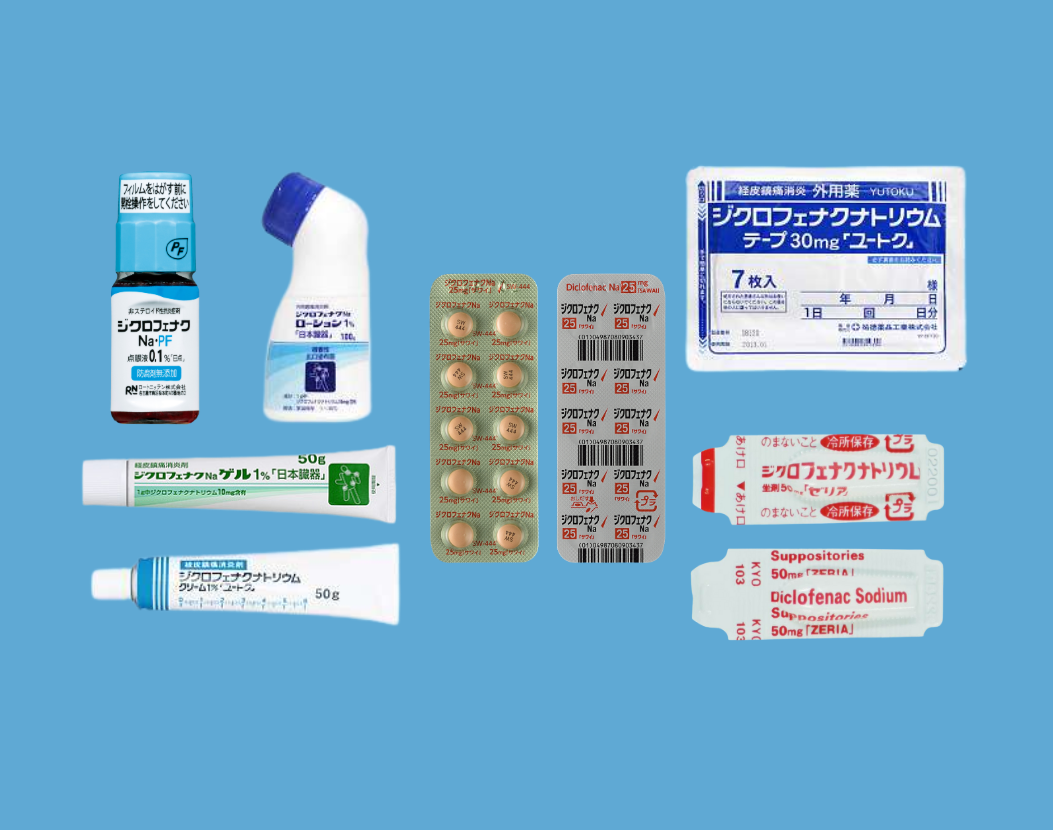 ジクロフェナクNaとは？効くまでの時間は？効果や副作用を医師が解説